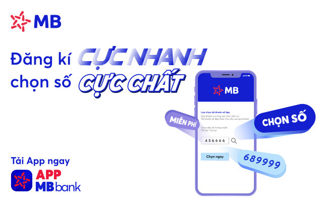 mở tài khoản mb bank online theo số điện thoại