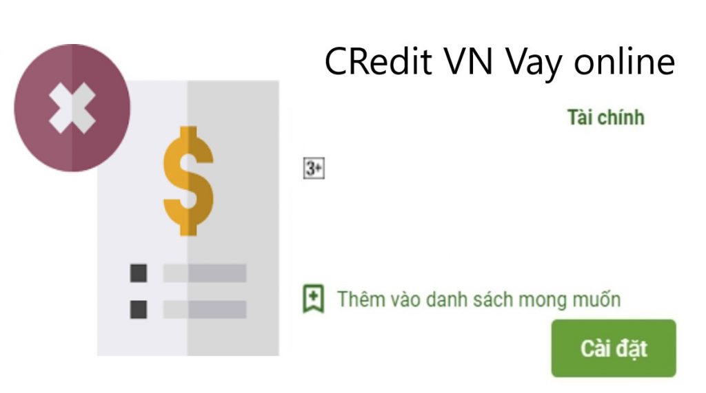Tải app Credit VN Apk H5 vay tiền nhanh online 5 000 000đ 1 CREDIT VN