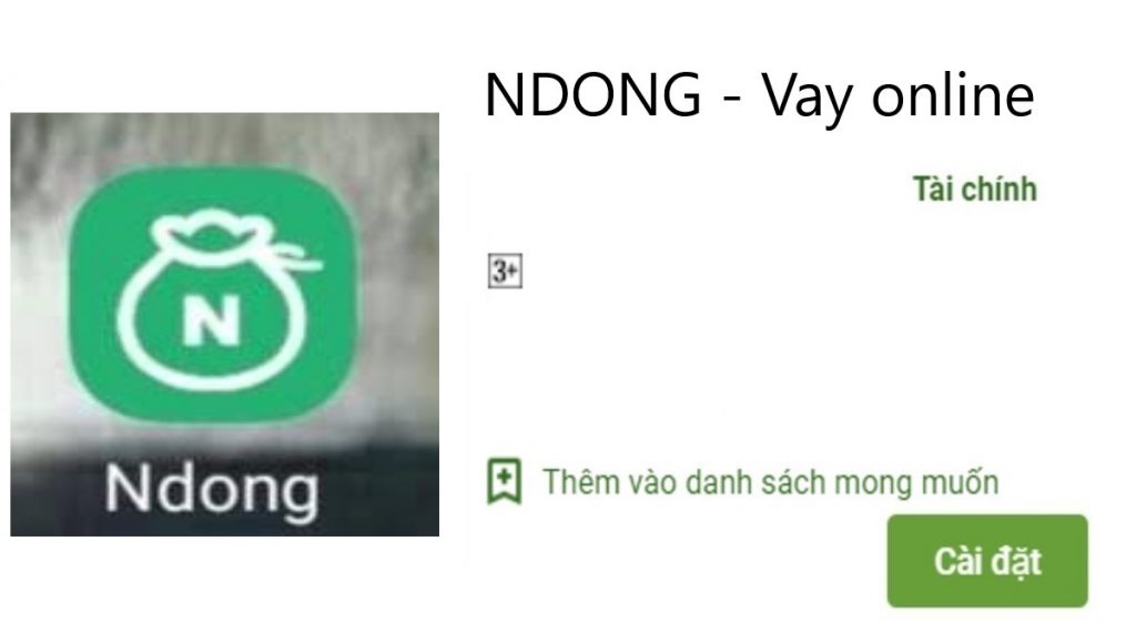 NDong là gì ? Tải app NDong Apk vay tiền nhanh online 30s 1 NDONG