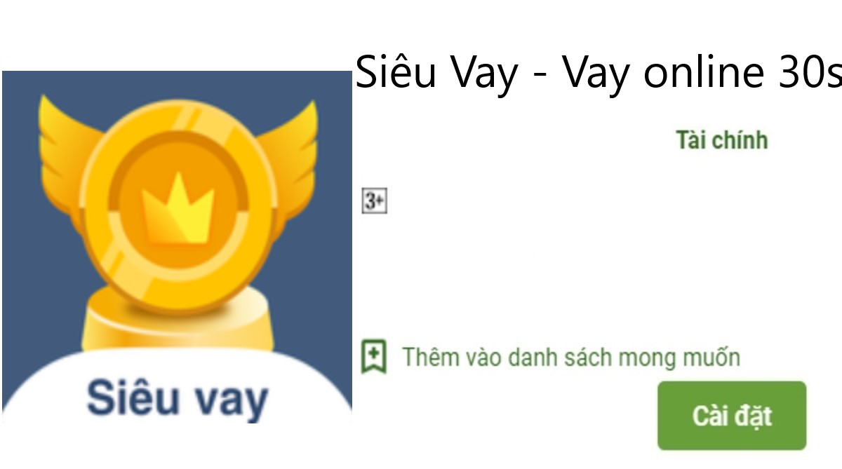 Read more about the article Siêu Vay là gì ? Tải app Siêu Vay H5 Apk Ios vay tiền nhanh online