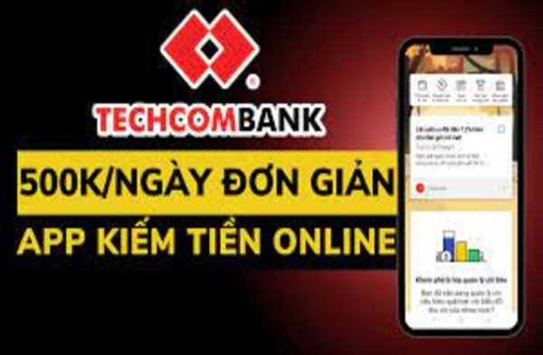 kiem tien app techcombank