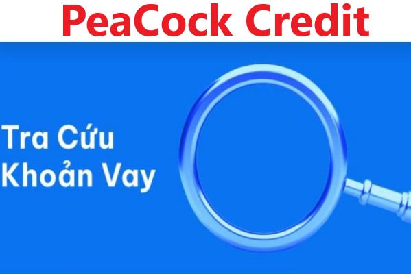 tra cứu khoản vay peacock credit