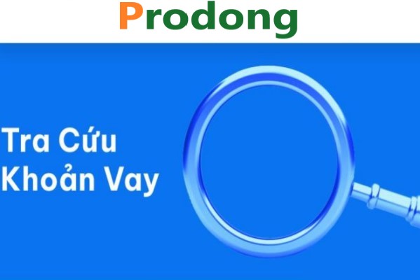 tra cứu khoản vay prodong