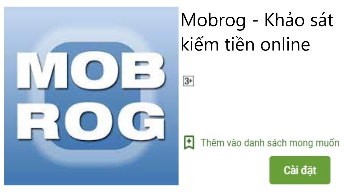 Read more about the article Mobrog là gì ? Tải app Mobrog khảo sát kiếm tiền online 2024