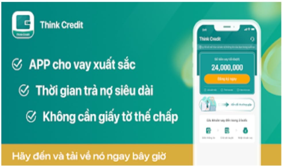 Think Credit Là Gì ? Tải App Think Credit Apk Ios Vay Tiền Online 2-24 TR 1 APP THINK CREDIT